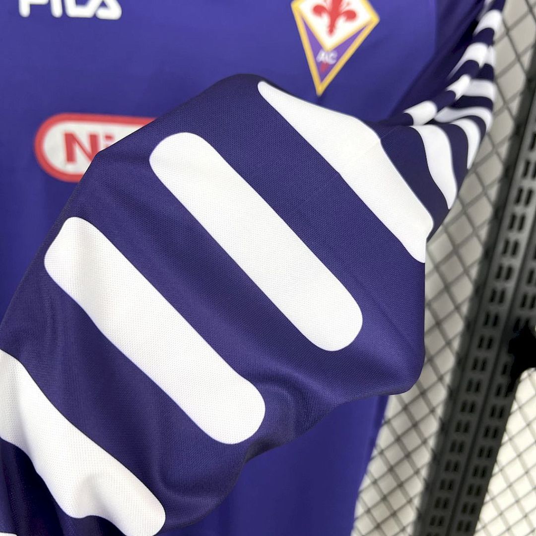 Maglia Fiorentina Home 98/99 Retro Manica Lunga