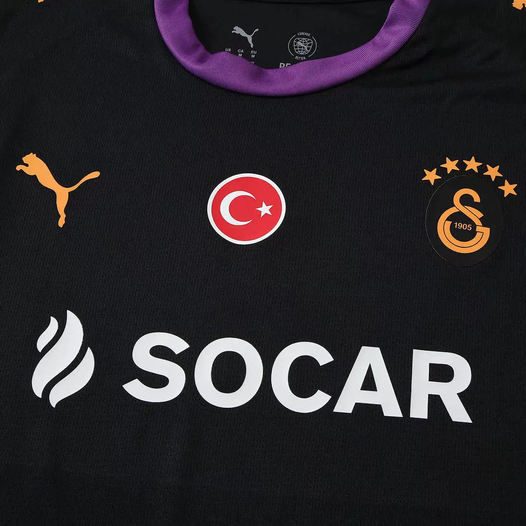 Maglia Galatasaray Third 26/27 Uomo Nero | Maglia da Calcio