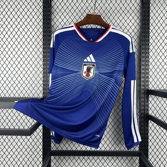 Maglia Giappone Home 2026 Manica Lunga Uomo Blu Navy | Maglia da Calcio - CalcioVivo