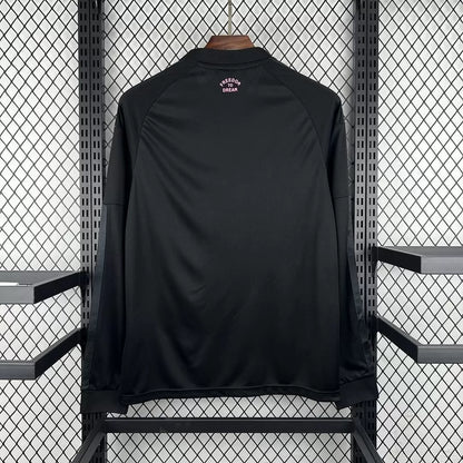 Maglia Inter Miami Away 26/27 Manica Lunga Uomo Nero | Maglia da Calcio