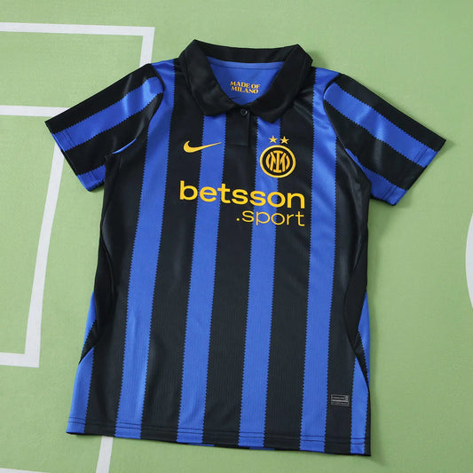 Maglia Inter Milan Home 26/27 Donna Nero e Blu