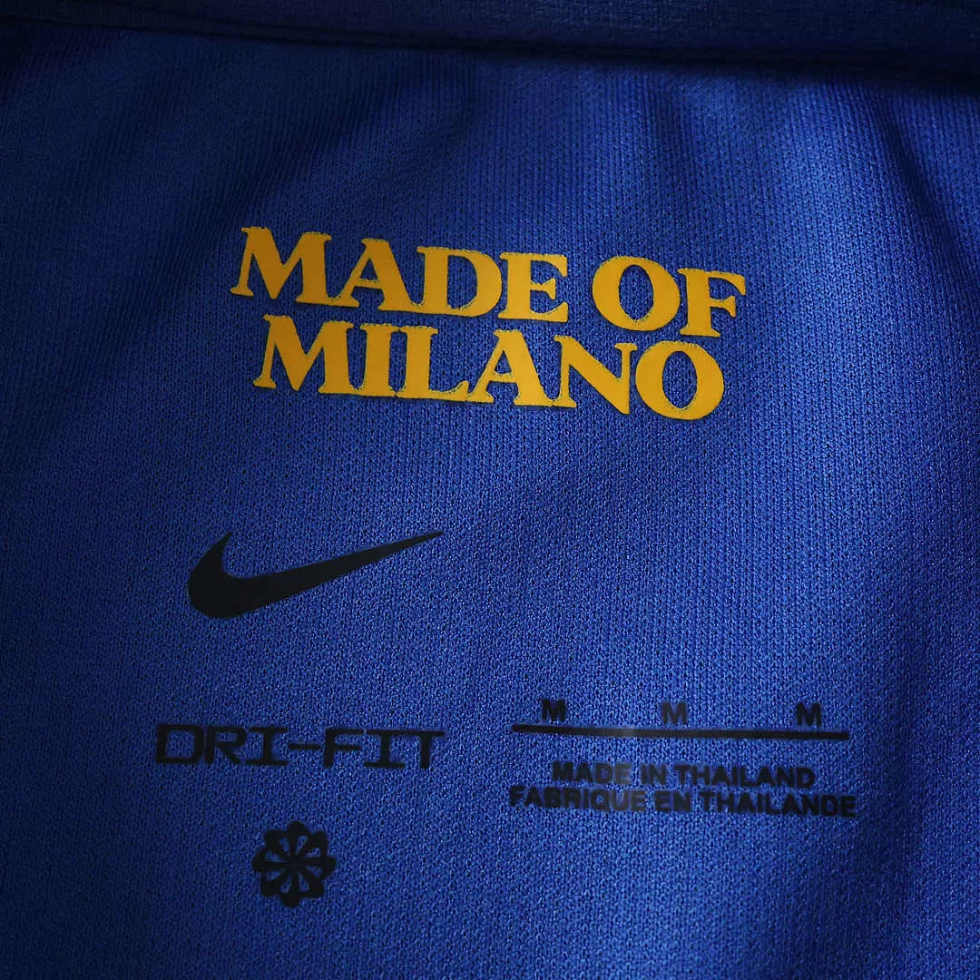 Maglia Inter Milan Home Manica Lunga 26/27 Uomo Nero/Blu | Maglia da Calcio
