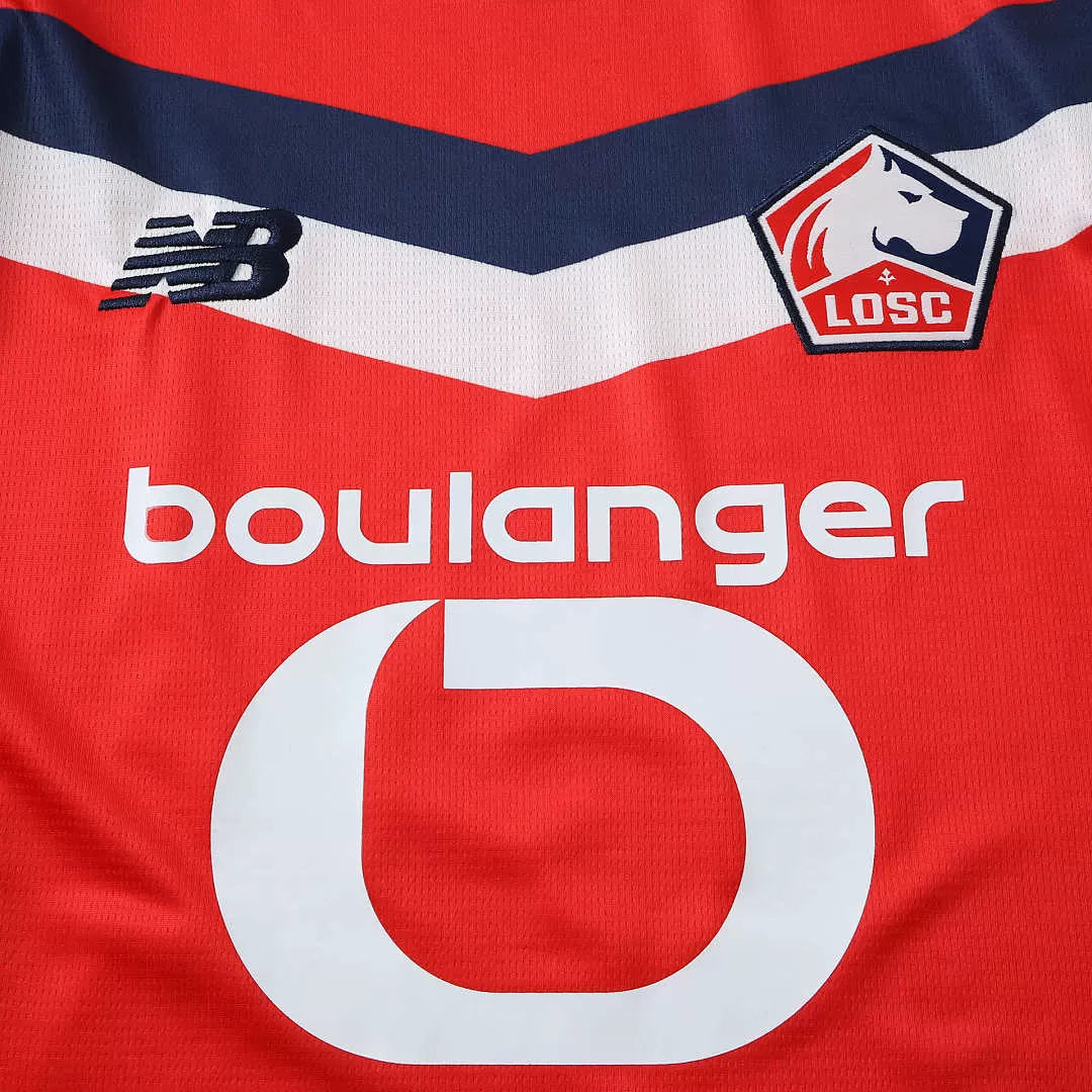 Maglia Lille Home 26/27 Uomo Rosso | Maglia da Calcio - CalcioVivo