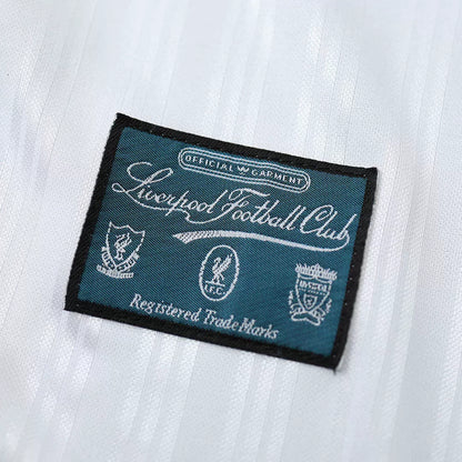 Maglia Liverpool Away 95/96 Retro Uomo Bianco e Verde | Maglia da Calcio