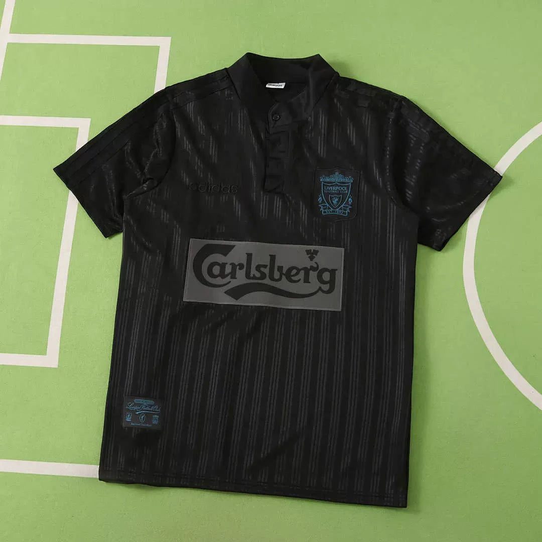 Maglia Liverpool Concept Retro Uomo Nero | Maglia da Calcio