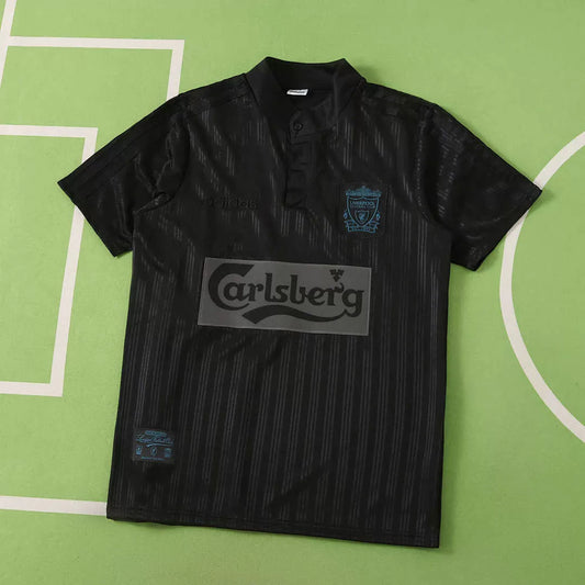 Maglia Liverpool Concept Retro Uomo Nero | Maglia da Calcio