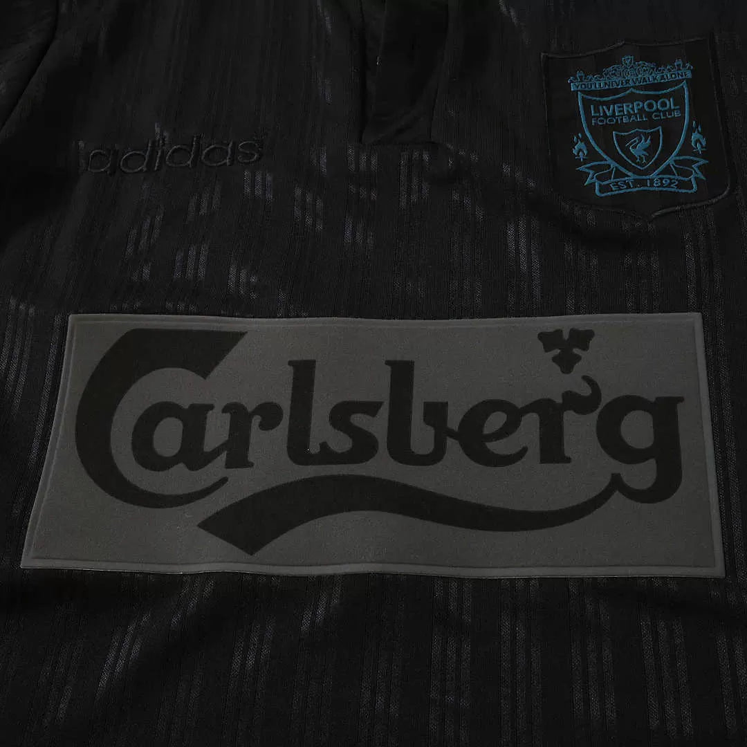 Maglia Liverpool Concept Retro Uomo Nero | Maglia da Calcio