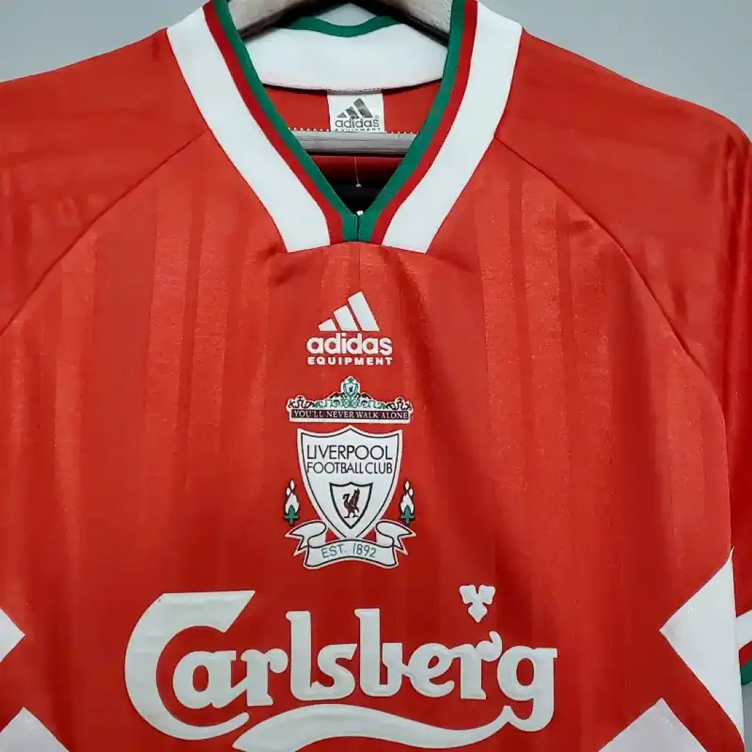 Maglia Liverpool Home 93/95 Retro Uomo Rosso | Maglia da Calcio
