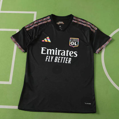 Maglia Lyon Away 26/27 Uomo Nero | Maglia da Calcio - CalcioVivo