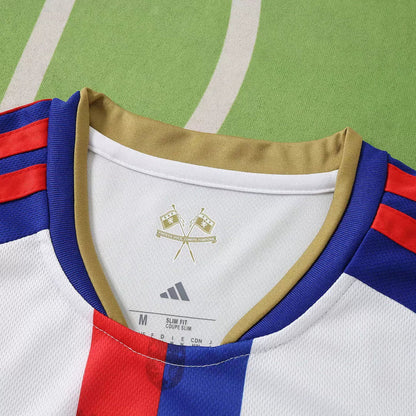 Maglia Lyon Home 26/27 Uomo Bianco Blu Navy Rosso | Maglia da Calcio