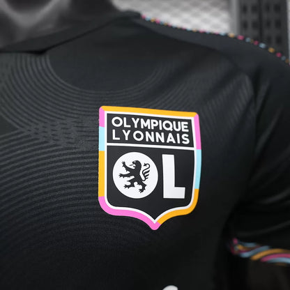 Maglia Lyon Third 26/27 Player Uomo Nero | Maglia da Calcio - CalcioVivo