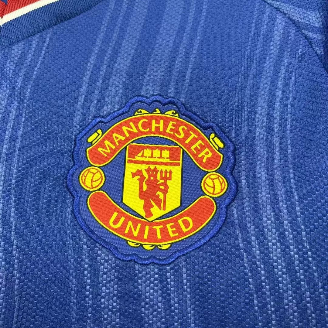 Maglia Manchester United Away 26/27 Uomo Blu Elettrico | Maglia da Calcio