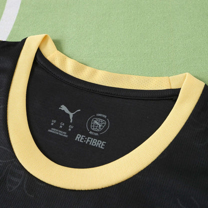Maglia Manchester City Away 26/27 Donna Nero con dettagli oro