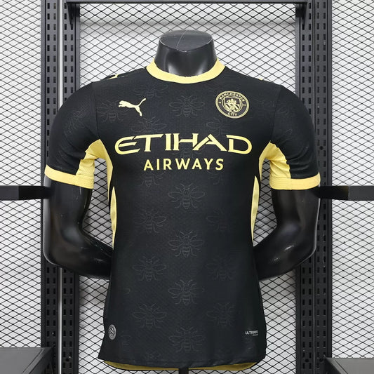 Maglia Manchester City Away 26/27 Player Uomo Nero | Maglia da Calcio - CalcioVivo