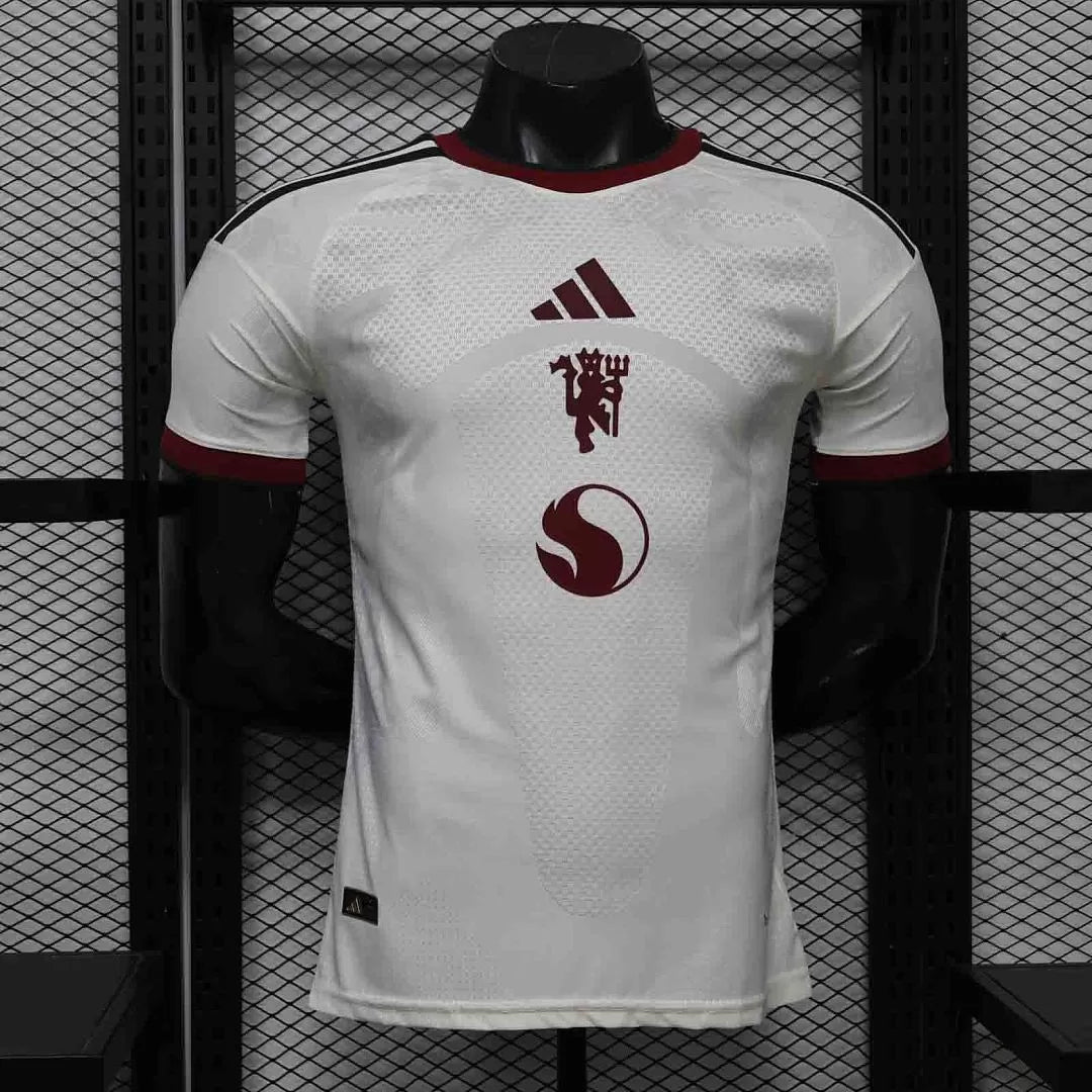 Maglia Manchester United Away 26/27 Player Uomo Bianco | Maglia da Calcio - CalcioVivo