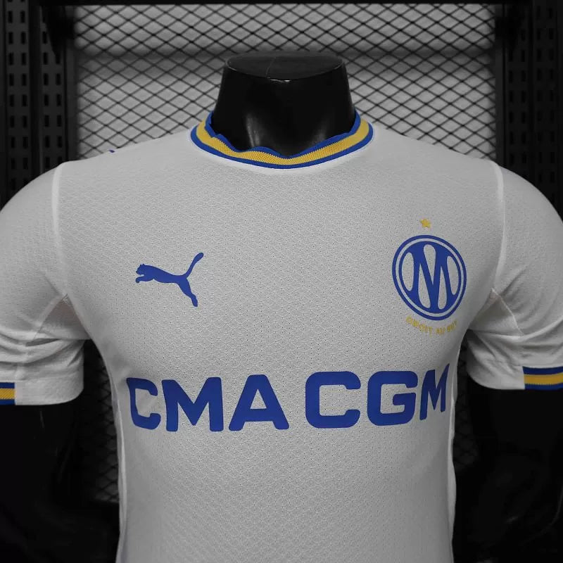 Maglia Marseille Home 26/27 Player Uomo Bianco | Maglia da Calcio - CalcioVivo