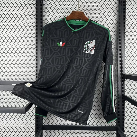 Maglia Messico Third 2026 Manica Lunga Uomo Nero | Maglia da Calcio - CalcioVivo