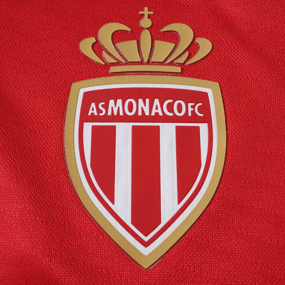 Maglia Monaco Home 26/27 Uomo Rosso e Bianco | Maglia da Calcio - CalcioVivo