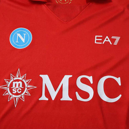 Maglia Napoli Third 26/27 Uomo Rosso | Maglia da Calcio - CalcioVivo