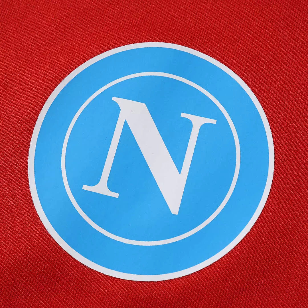 Maglia Napoli Third 26/27 Uomo Rosso | Maglia da Calcio - CalcioVivo