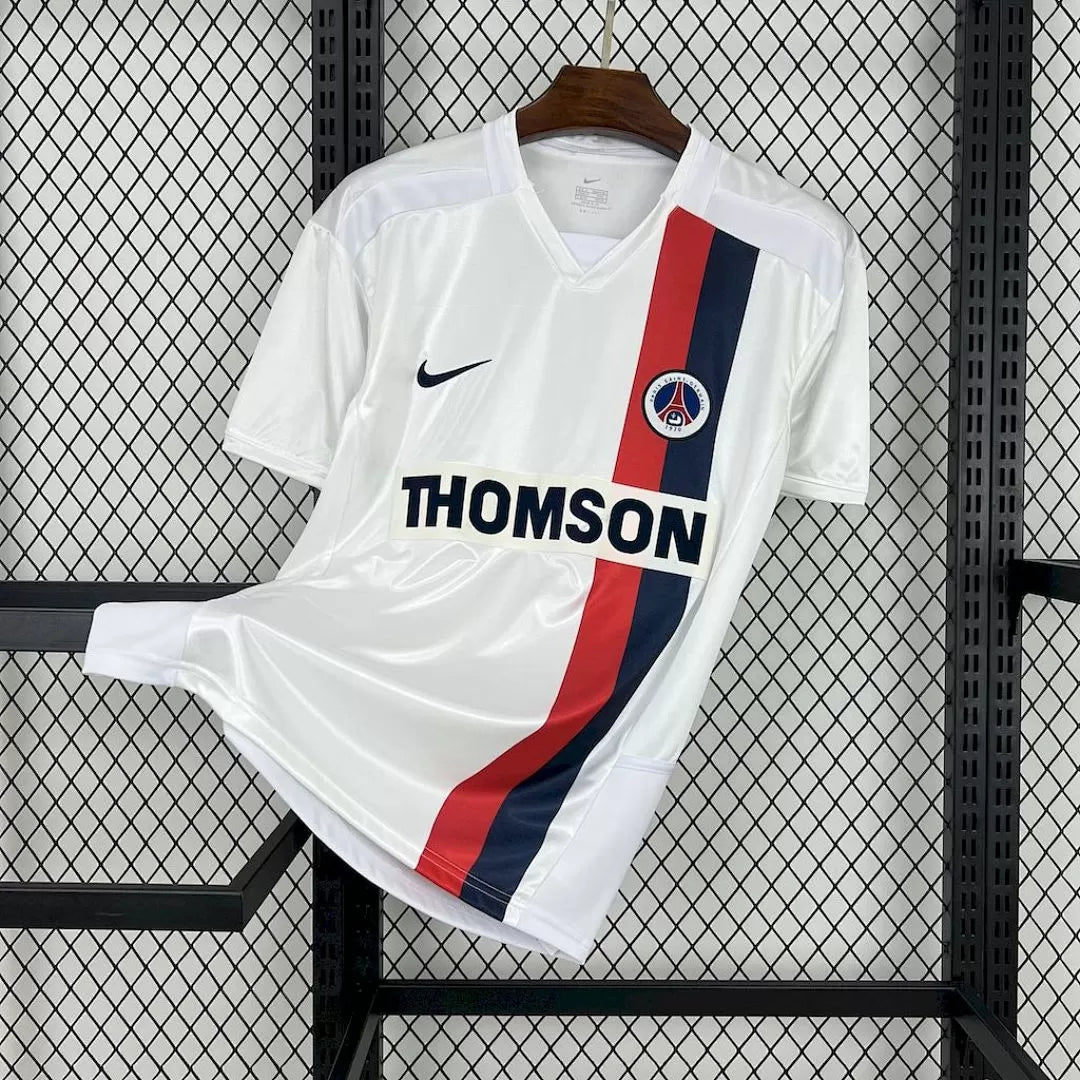 Maglia PSG Away 02/03 Retro Uomo Bianco | Maglia da Calcio