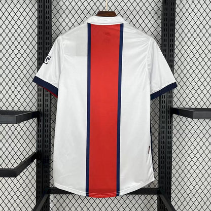 Maglia PSG Away 98/99 Retro Uomo Bianco e Rosso | Maglia da Calcio