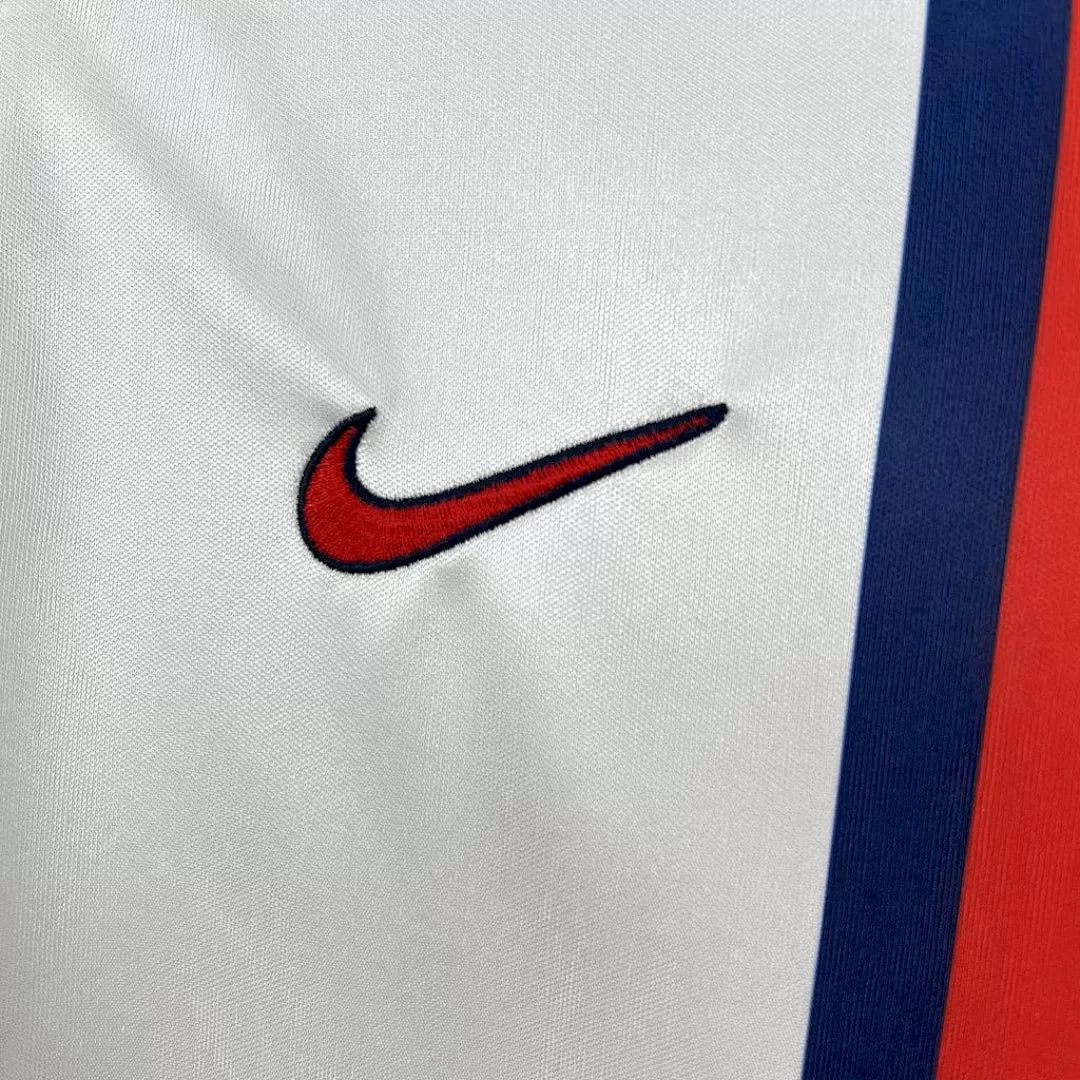 Maglia PSG Away 98/99 Retro Uomo Bianco e Rosso | Maglia da Calcio