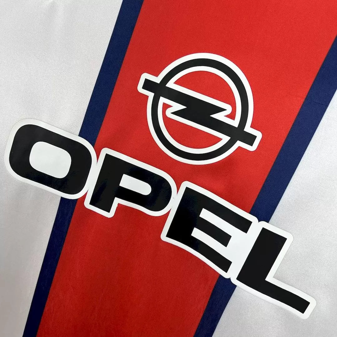 Maglia PSG Away 98/99 Retro Uomo Bianco e Rosso | Maglia da Calcio