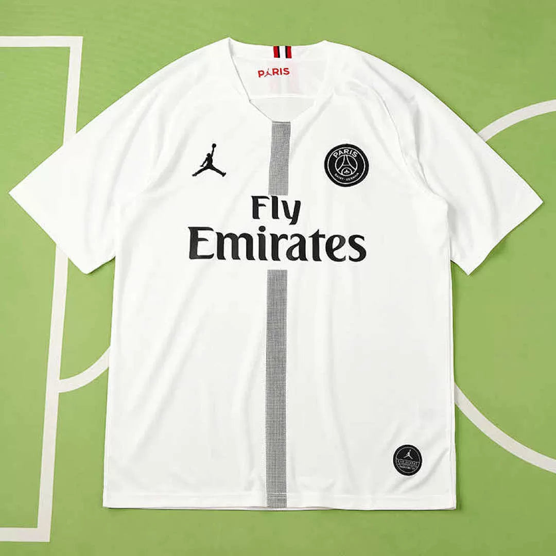 Maglia PSG Champions League Away 18/19 Uomo Bianco | Maglia da Calcio