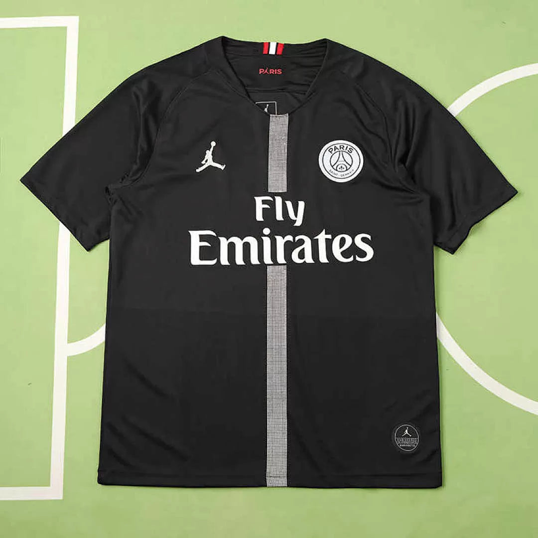 Maglia PSG Champions League Home 18/19 Uomo Nero | Maglia da Calcio