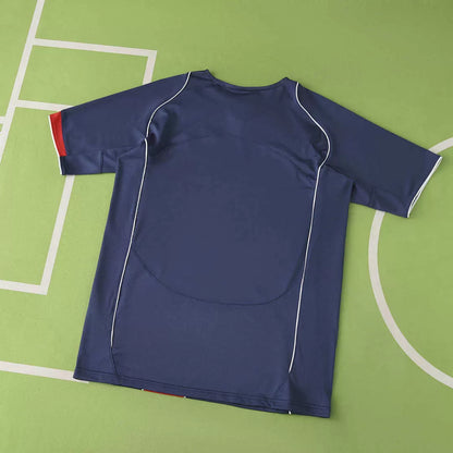 Maglia PSG Home 04/05 Retro Uomo Blu Navy | Maglia da Calcio
