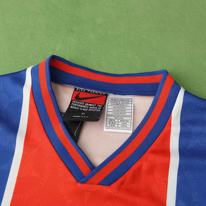 Maglia PSG Home 95/96 Retro Uomo Blu e Rosso | Maglia da Calcio