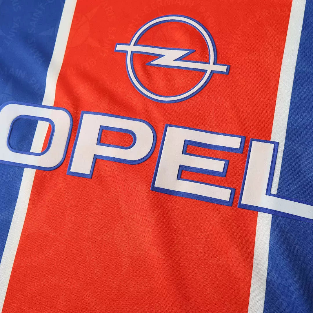 Maglia PSG Home 95/96 Retro Uomo Blu e Rosso | Maglia da Calcio