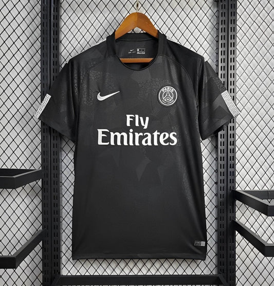 Maglia PSG Third 17/18 Retro Uomo Nero | Maglia da Calcio - CalcioVivo