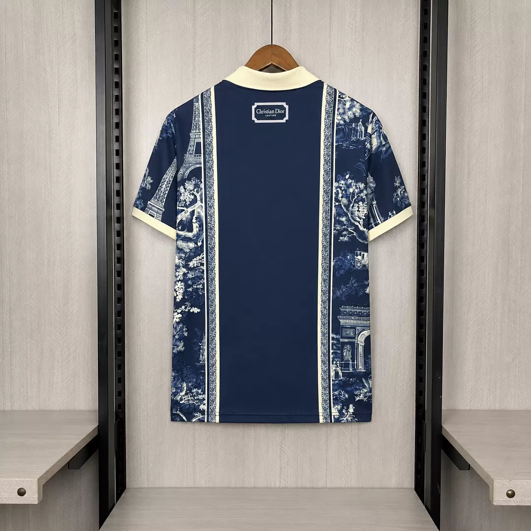 Maglia Paris X Nike X Dior Uomo Blu Navy | Maglia da Calcio