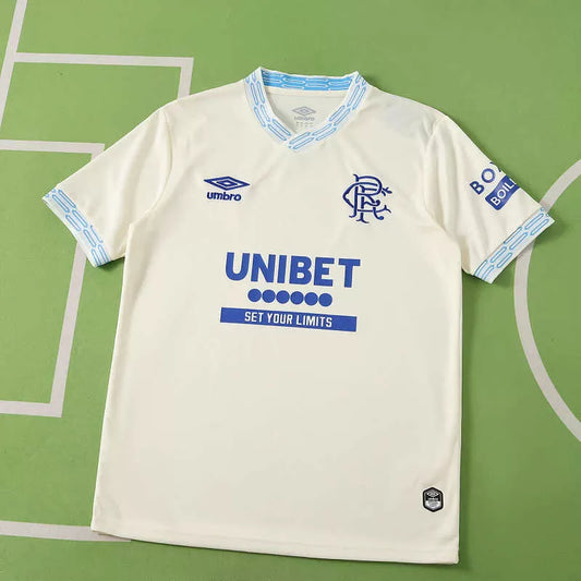 Maglia Rangers Away 26/27 Uomo Bianco | Maglia da Calcio