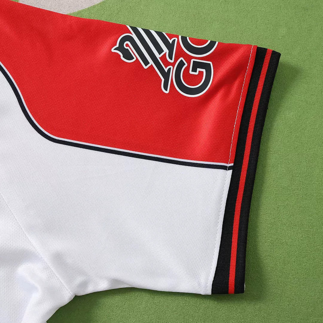Maglia Rayo Vallecano Home 26/27 Uomo Bianco e Rosso | Maglia da Calcio - CalcioVivo