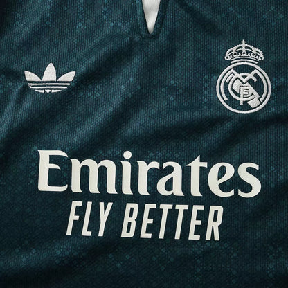 Maglia Real Madrid Away 26/27 Donna Verde Petrolio | Maglia da Calcio - CalcioVivo