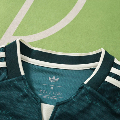 Maglia Real Madrid Away 26/27 Manica Lunga Uomo Verde Petrolio | Maglia da Calcio - CalcioVivo