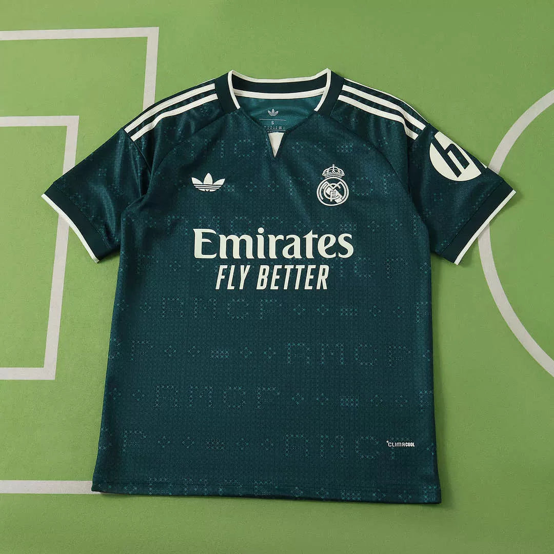 Maglia Real Madrid Away 26/27 Uomo Verde Scuro | Maglia da Calcio