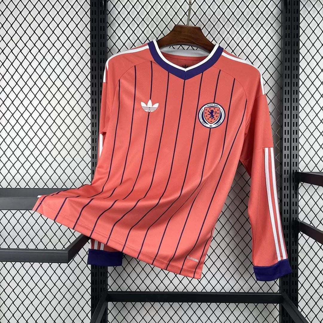 Maglia Scozia Away 2026 Manica Lunga Uomo | Maglia da Calcio