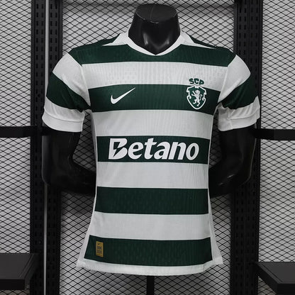 Maglia Sporting Home 26/27 Player Uomo Verde e Bianco | Maglia da Calcio - CalcioVivo