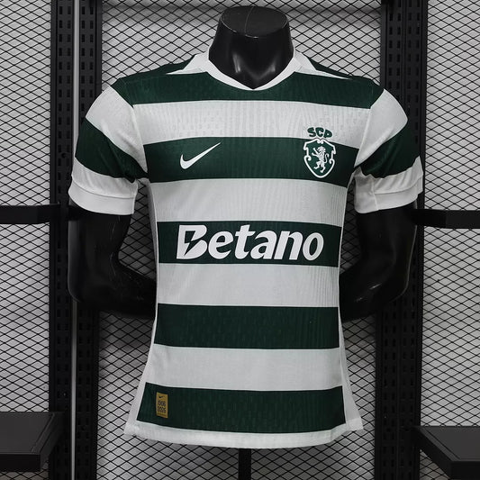 Maglia Sporting Home 26/27 Player Uomo Verde e Bianco | Maglia da Calcio - CalcioVivo