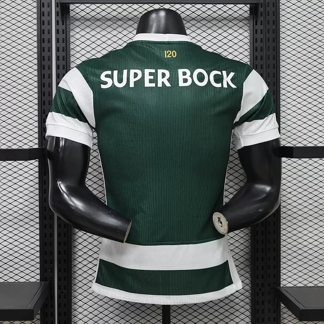 Maglia Sporting Home 26/27 Player Uomo Verde e Bianco | Maglia da Calcio - CalcioVivo