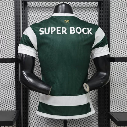 Maglia Sporting Home 26/27 Player Uomo Verde e Bianco | Maglia da Calcio - CalcioVivo