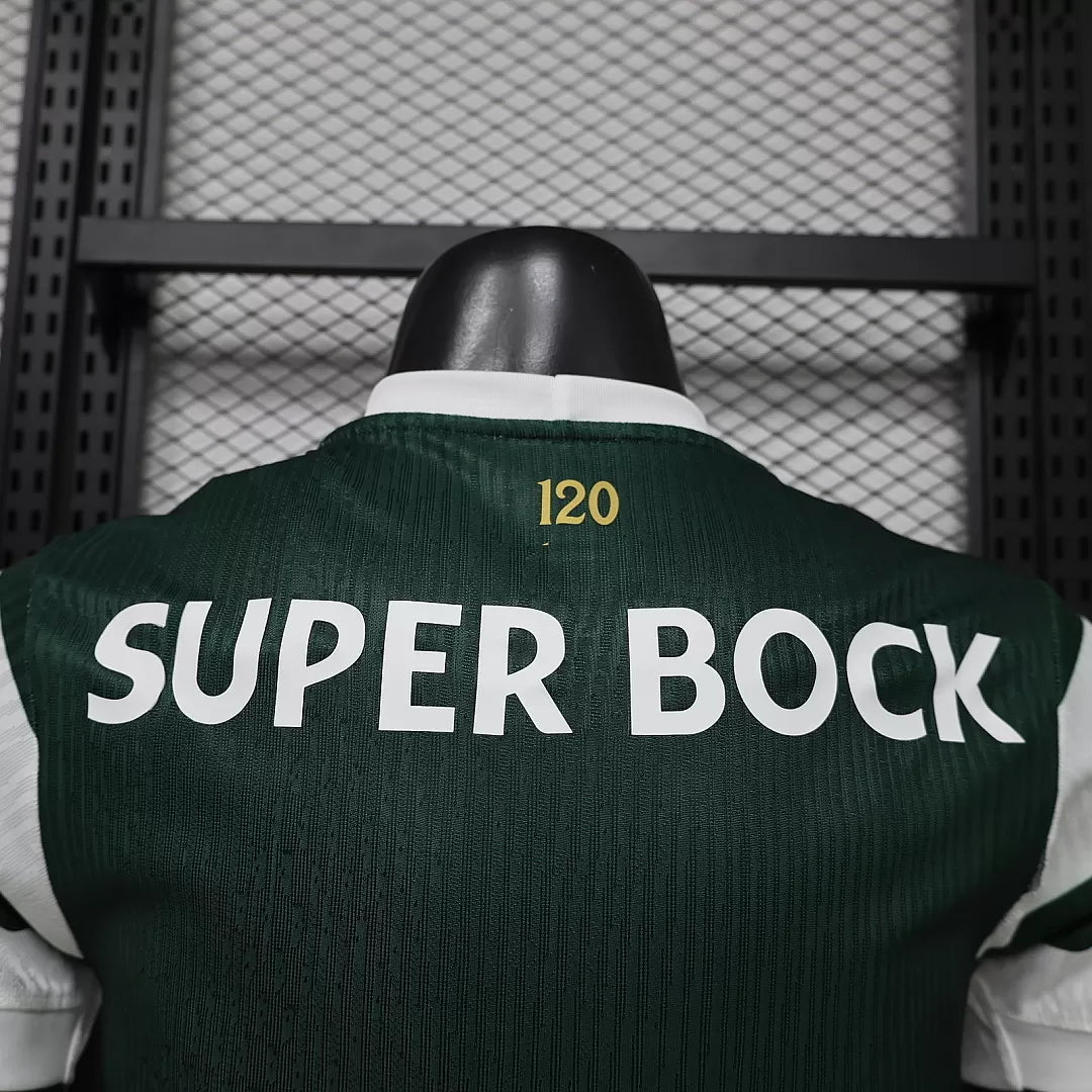 Maglia Sporting Home 26/27 Player Uomo Verde e Bianco | Maglia da Calcio - CalcioVivo