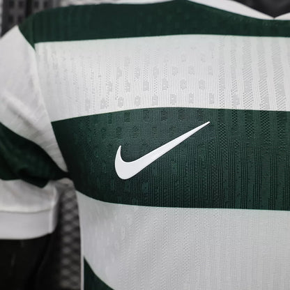 Maglia Sporting Home 26/27 Player Uomo Verde e Bianco | Maglia da Calcio - CalcioVivo