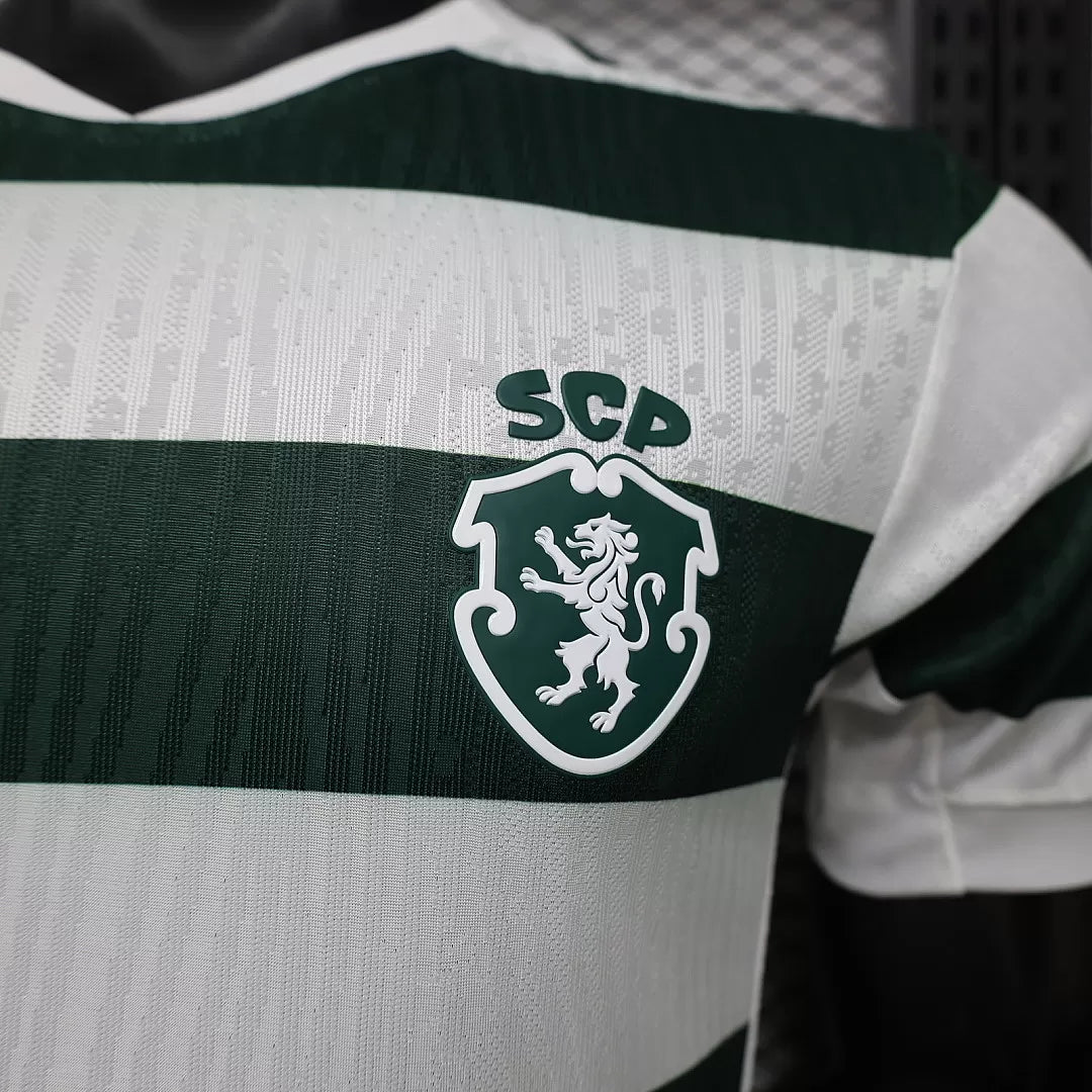 Maglia Sporting Home 26/27 Player Uomo Verde e Bianco | Maglia da Calcio - CalcioVivo