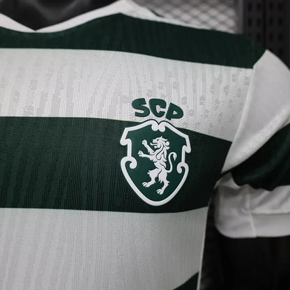 Maglia Sporting Home 26/27 Player Uomo Verde e Bianco | Maglia da Calcio - CalcioVivo