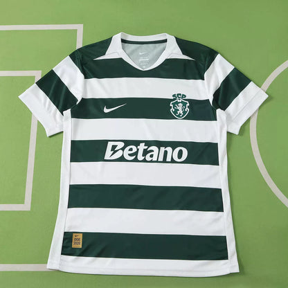 Maglia Sporting Home 26/27 Uomo Verde e Bianco | Maglia da Calcio - CalcioVivo